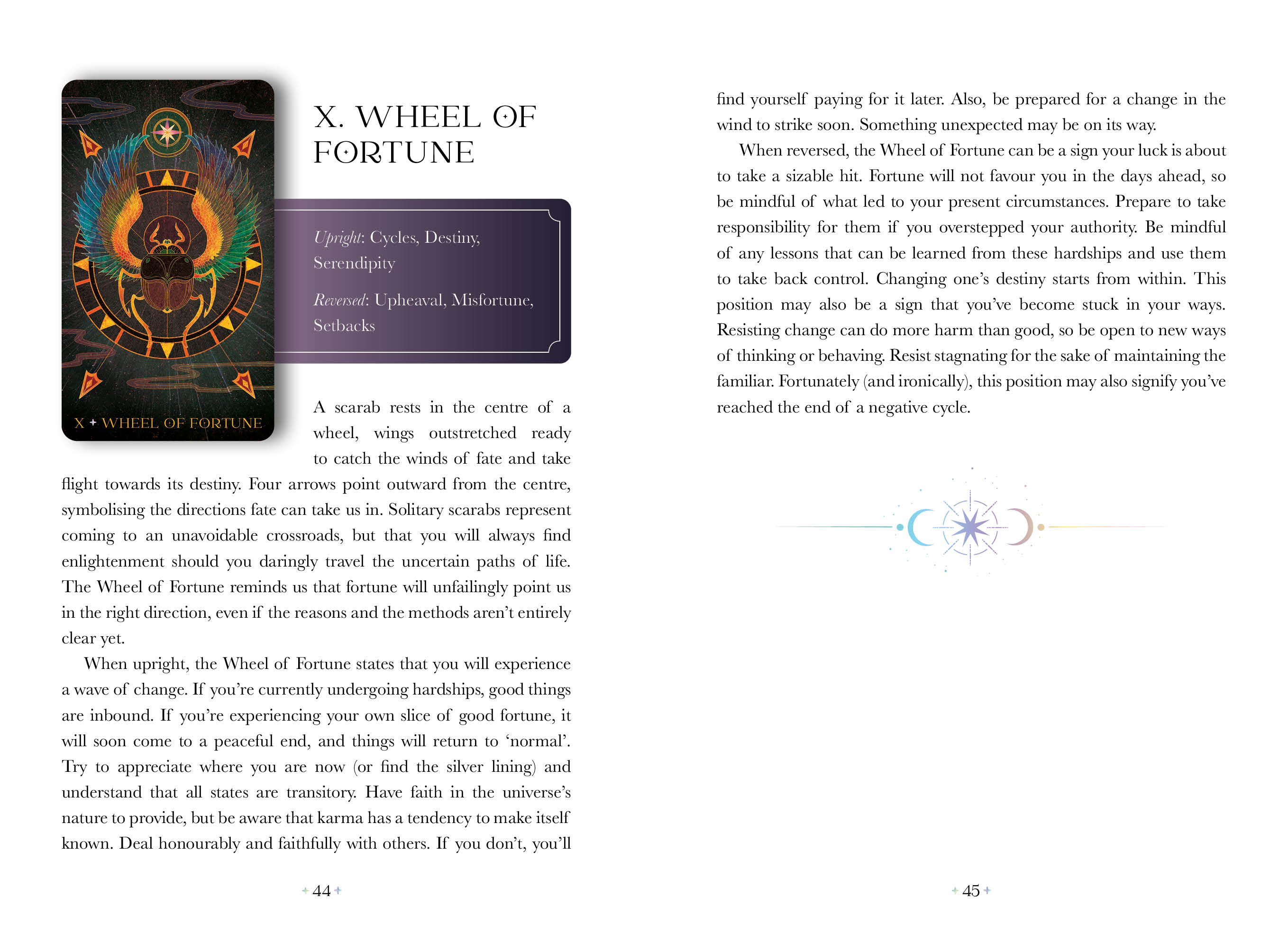 Oriens Animal Tarot Cards